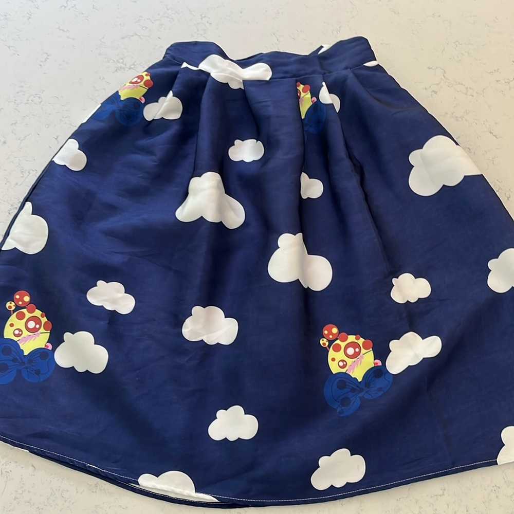 Size large maxi skirt with lining